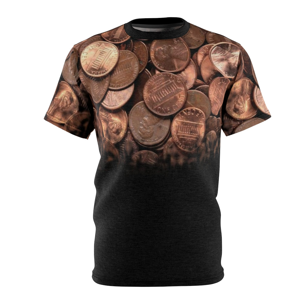 copper foamposite all over print shirt faded v1 by gourmetkickz