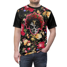 Load image into Gallery viewer, foamposite floral all over print sneaker match shirt floral foamposite shirt floral foam t shirt cut sew flower mistress