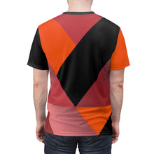 Load image into Gallery viewer, hyper crimson foamposite pro sneaker match t shirt cut sew colorblock drippin